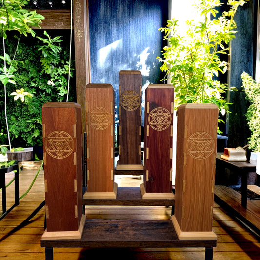 Incense Burner - Merkaba symbol